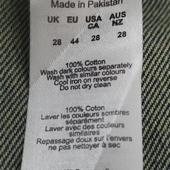 Boohoo Man Jean Shorts with Button Fly Men's Size 32 - Picture 6 of 7